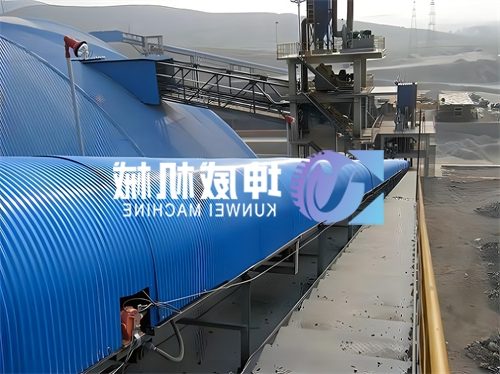 陕西西安皮带输送机现场